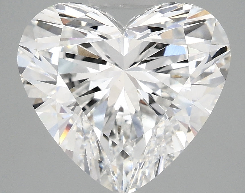 OROLEV Lab Grown Diamond Heart 4.08 Carats - Certification No.723503876