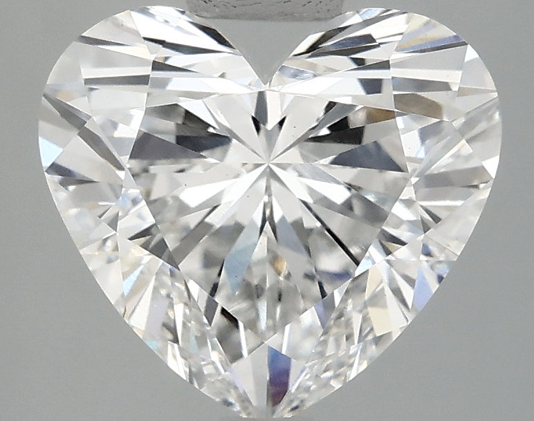 OROLEV Lab Grown Diamond Heart 3.1 Carats - Certification No.713539740