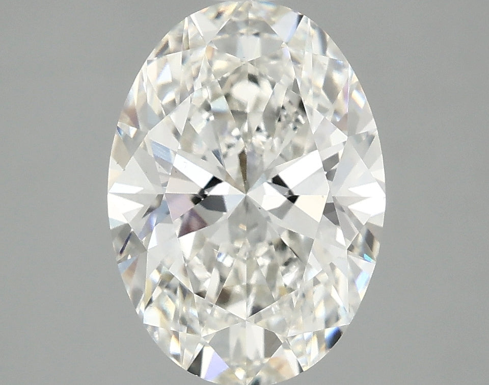 OROLEV Lab Grown Diamond Oval 2.51 Carats - Certification No.764638102