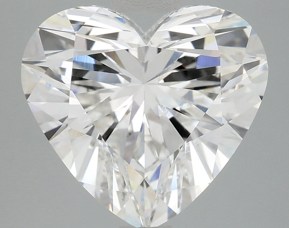 OROLEV Lab Grown Diamond Heart 4.07 Carats - Certification No.710501387
