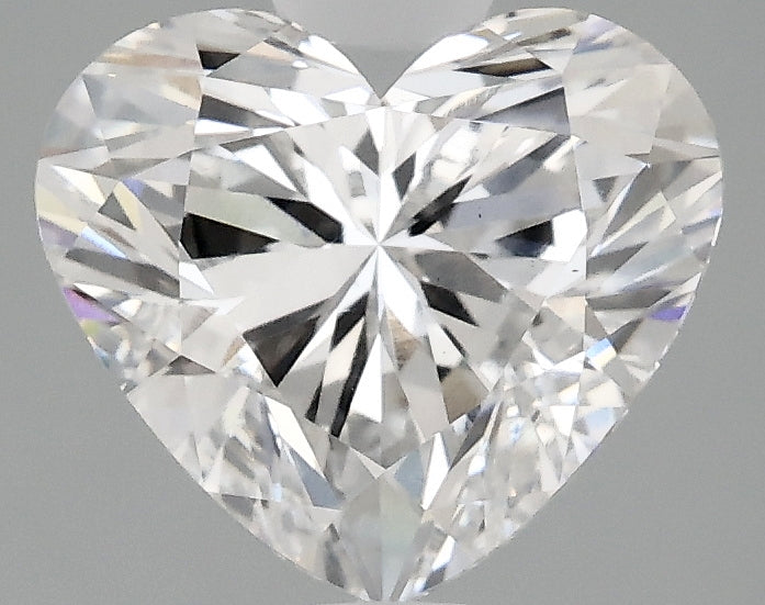 OROLEV Lab Grown Diamond Heart 2.5 Carats - Certification No.720570290