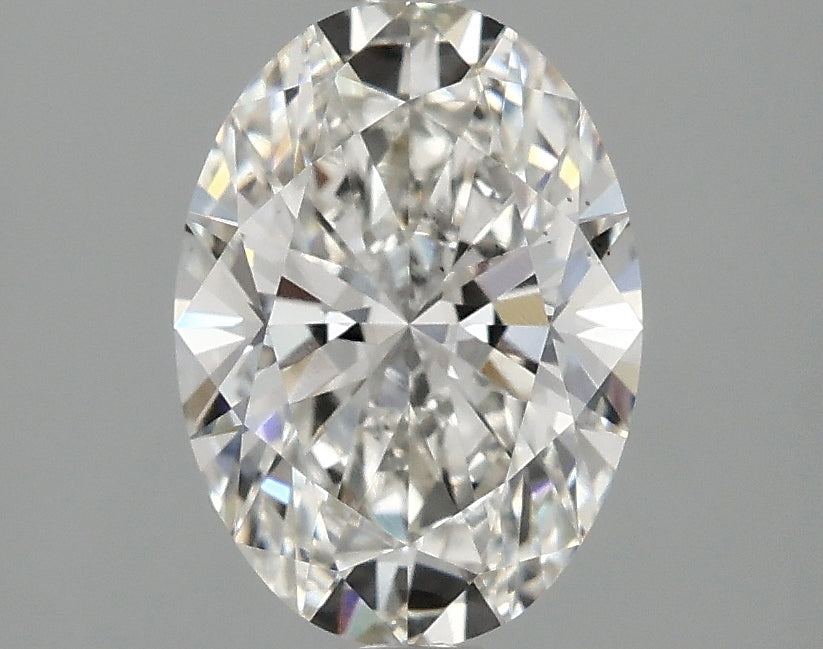 OROLEV Lab Grown Diamond Oval 1.58 Carats - Certification No.763608217