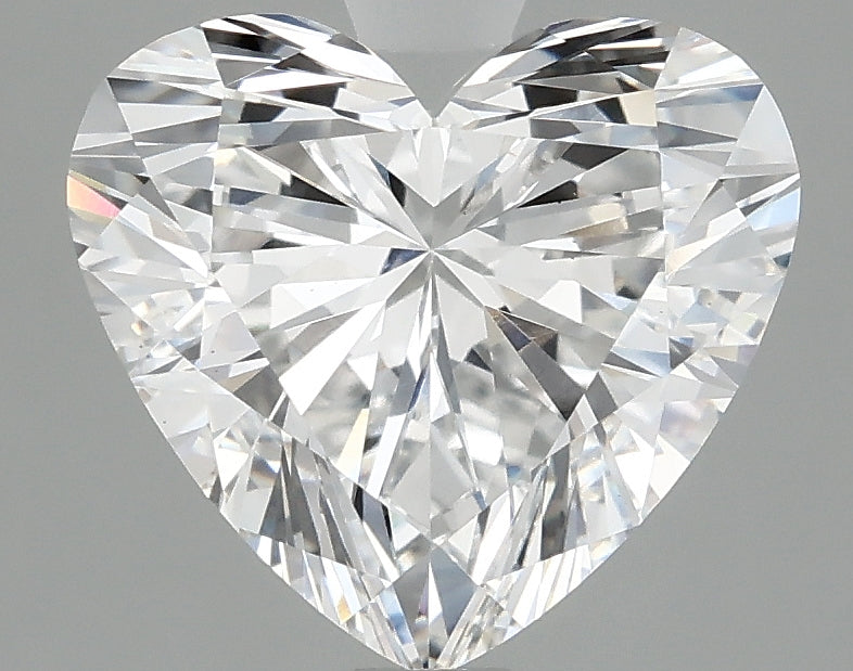 OROLEV Lab Grown Diamond Heart 3.04 Carats - Certification No.700568567