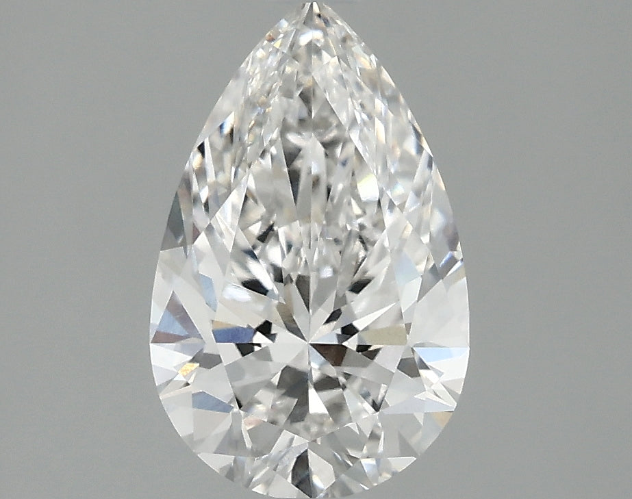 OROLEV Lab Grown Diamond Pear 1.57 Carats - Certification No.797697224
