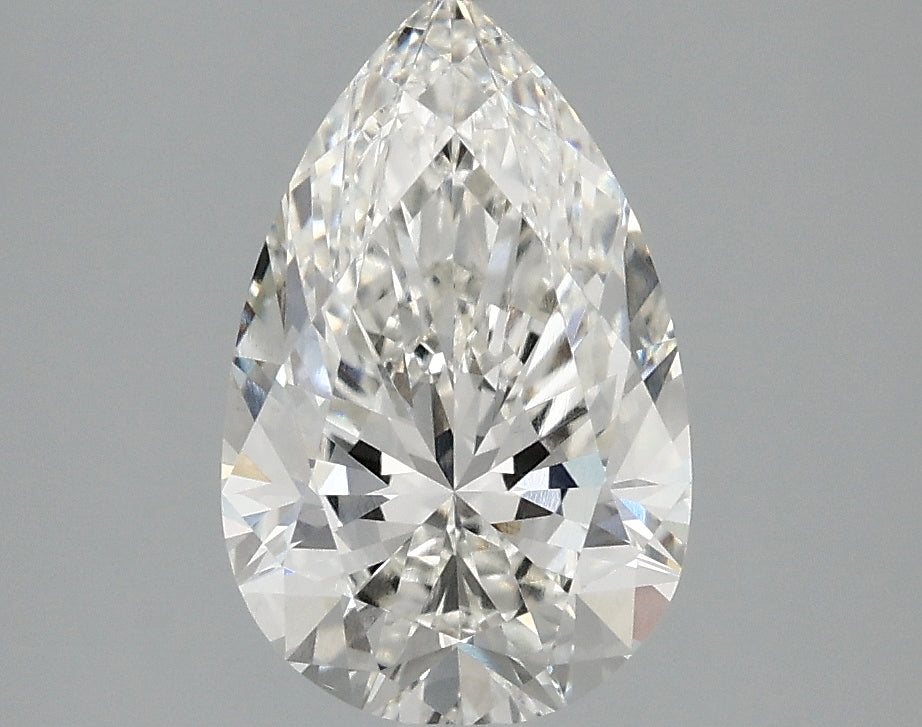 OROLEV Lab Grown Diamond Pear 2.06 Carats - Certification No.771668298