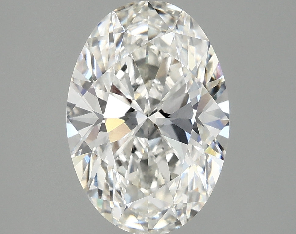 OROLEV Lab Grown Diamond Oval 2.53 Carats - Certification No.762558214