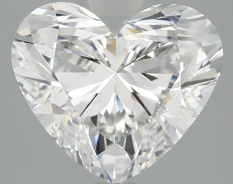 OROLEV Lab Grown Diamond Heart 3.08 Carats - Certification No.715539797
