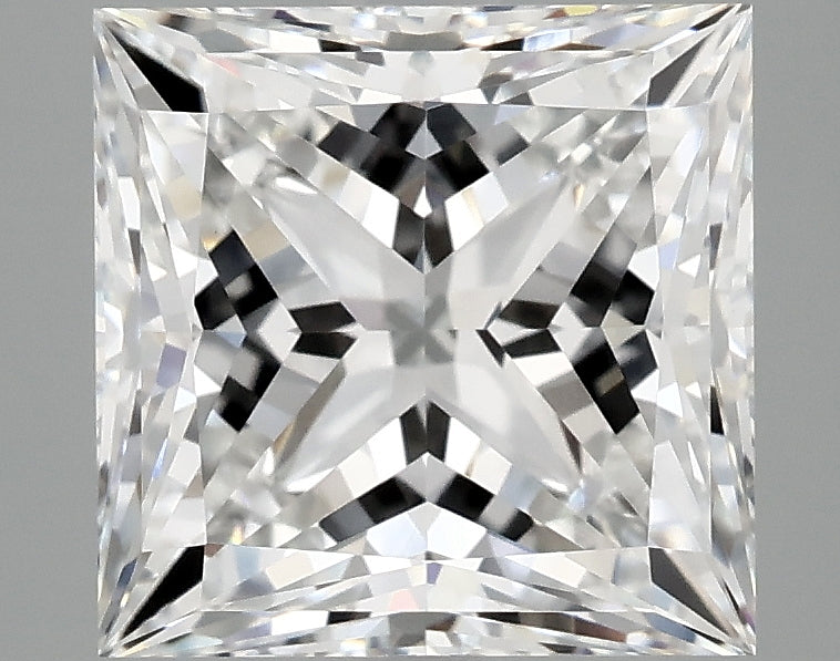 OROLEV Lab Grown Diamond Princess 4.08 Carats - Certification No.766667894
