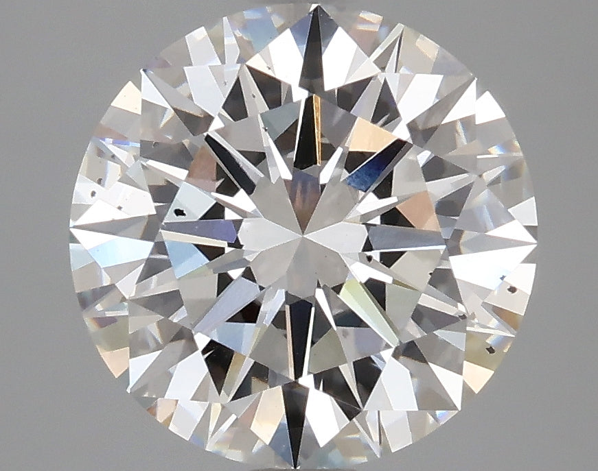 OROLEV Lab Grown Diamond Round Brilliant 3.78 Carats - Certification No.616422596