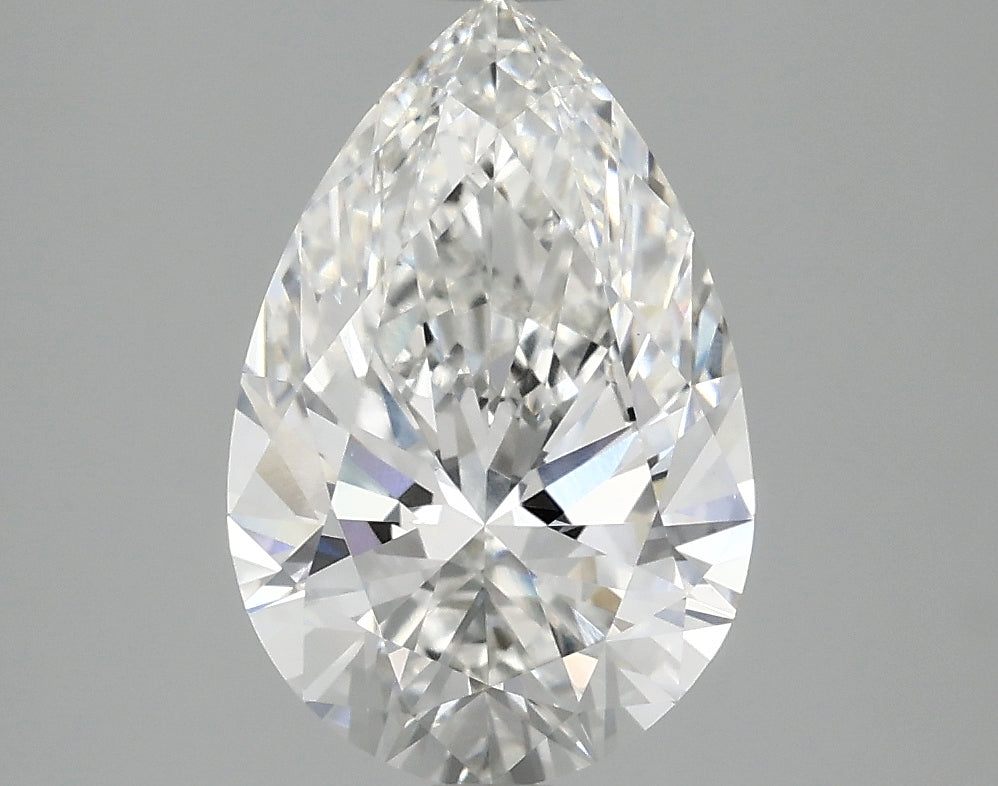 OROLEV Lab Grown Diamond Pear 2.54 Carats - Certification No.771637604