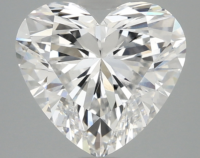 OROLEV Lab Grown Diamond Heart 3.1 Carats - Certification No.715542081