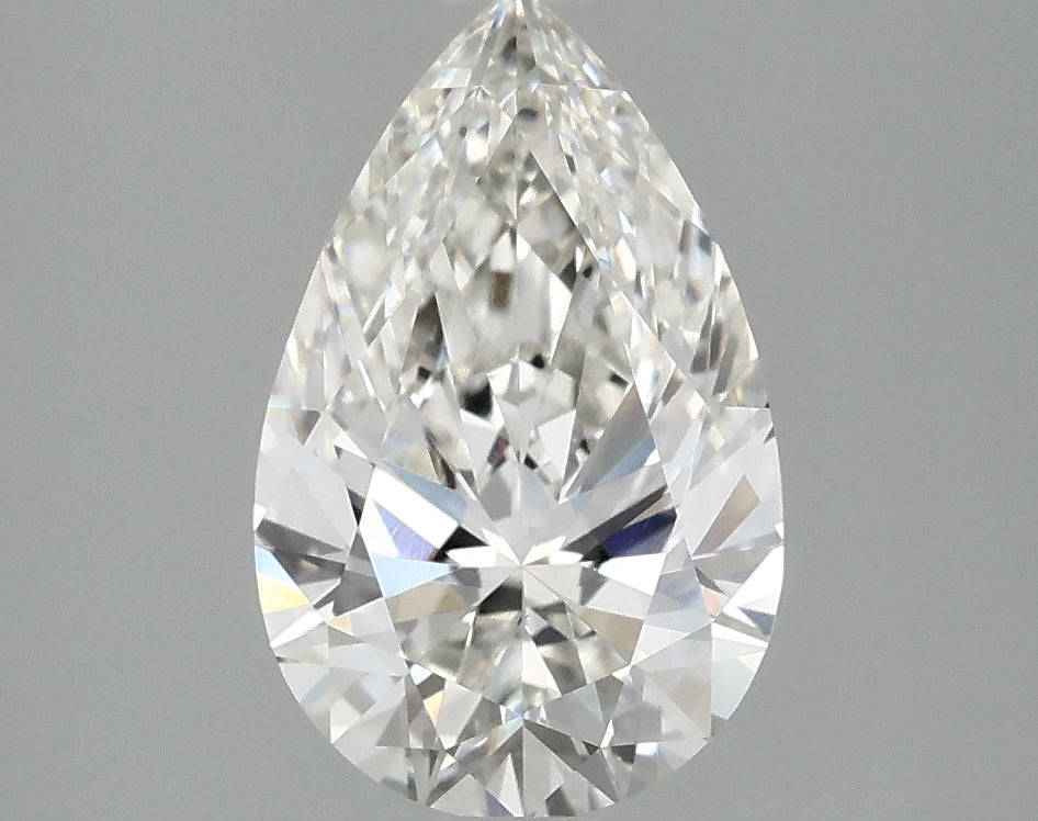 OROLEV Lab Grown Diamond Pear 2.05 Carats - Certification No.752591262