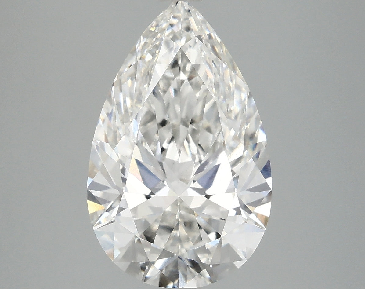 OROLEV Lab Grown Diamond Pear 4.05 Carats - Certification No.794676856