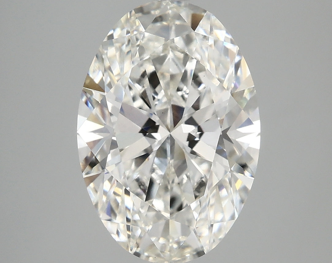 OROLEV Lab Grown Diamond Oval 4.05 Carats - Certification No.784683590