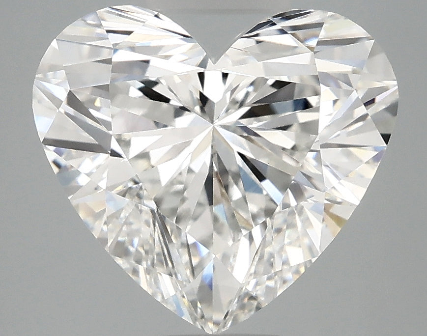 OROLEV Lab Grown Diamond Heart 4.09 Carats - Certification No.710570700