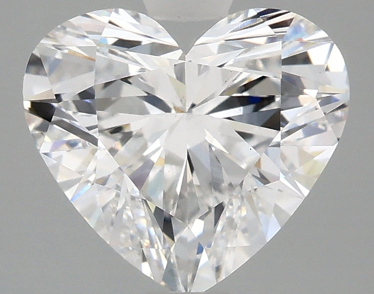 OROLEV Lab Grown Diamond Heart 2.58 Carats - Certification No.723581967