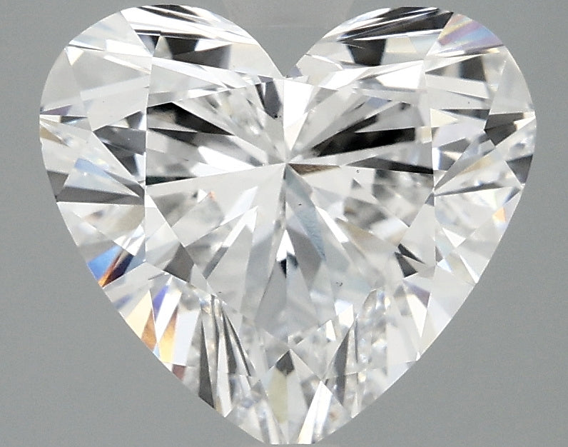 OROLEV Lab Grown Diamond Heart 3.05 Carats - Certification No.713540002