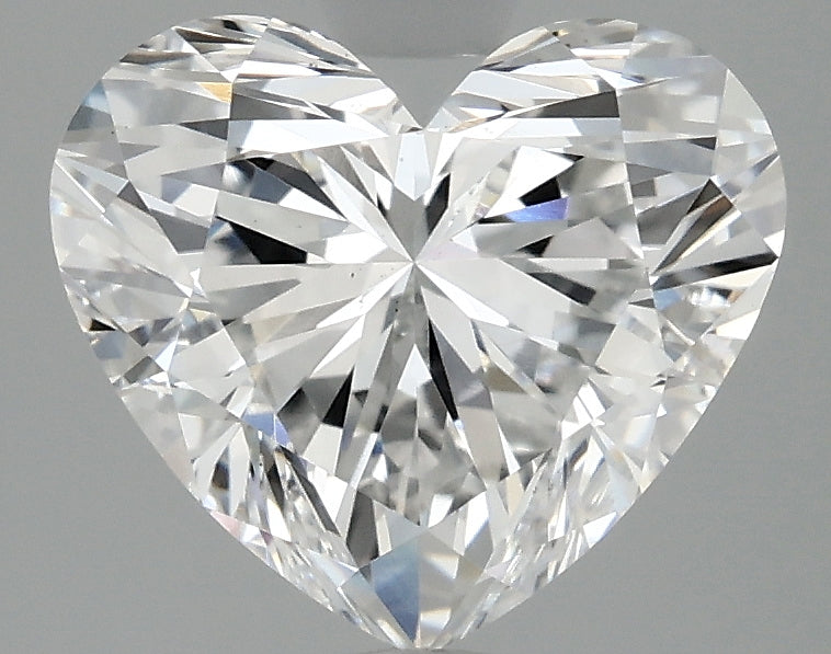 OROLEV Lab Grown Diamond Heart 3.02 Carats - Certification No.698545058