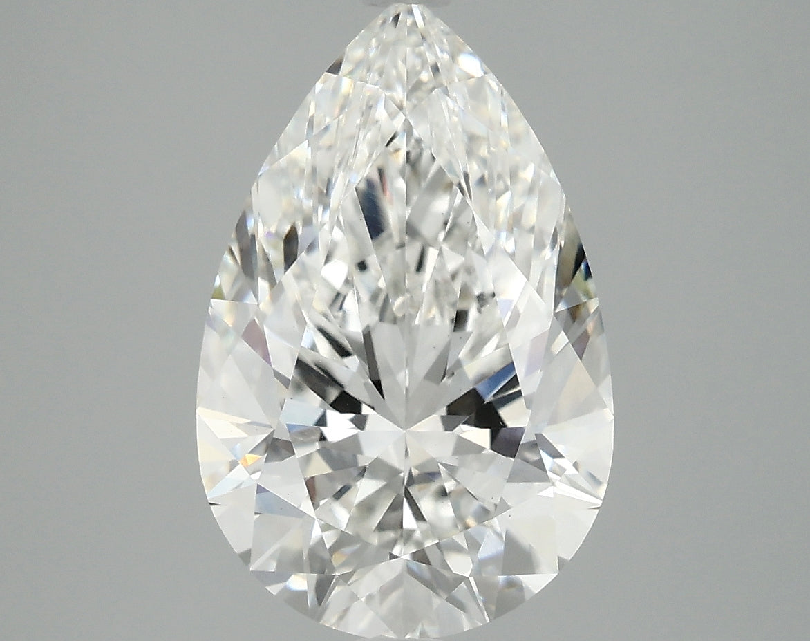 OROLEV Lab Grown Diamond Pear 4.07 Carats - Certification No.795651537