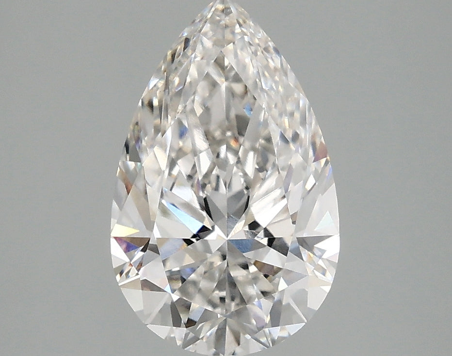 OROLEV Lab Grown Diamond Pear 2.08 Carats - Certification No.779606646