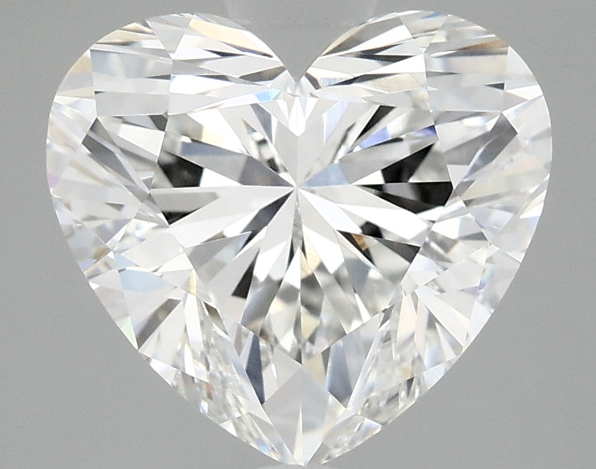 OROLEV Lab Grown Diamond Heart 4.03 Carats - Certification No.710556375