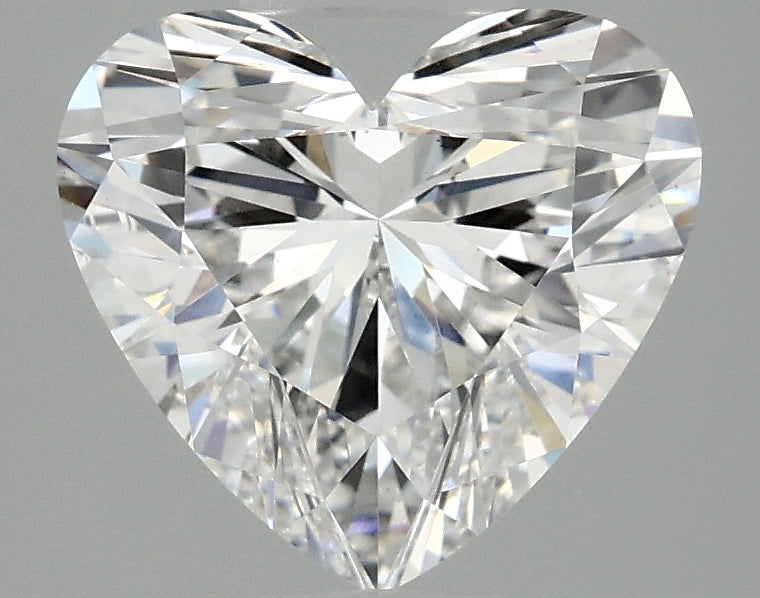 OROLEV Lab Grown Diamond Heart 2.58 Carats - Certification No.719582405