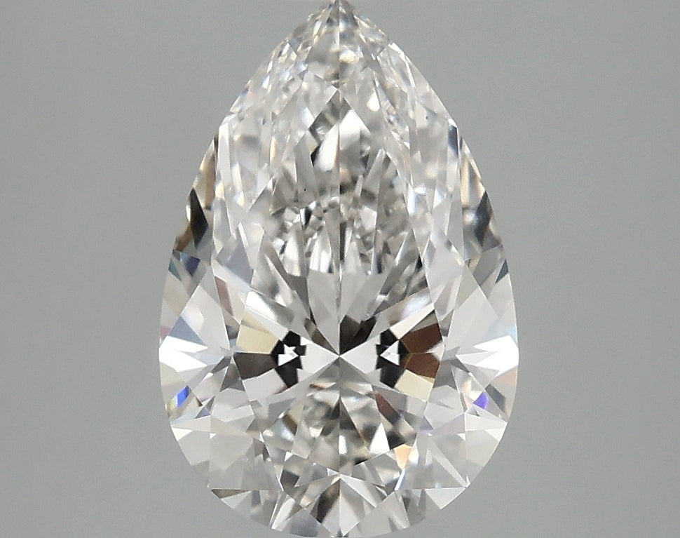 OROLEV Lab Grown Diamond Pear 2.59 Carats - Certification No.780614739