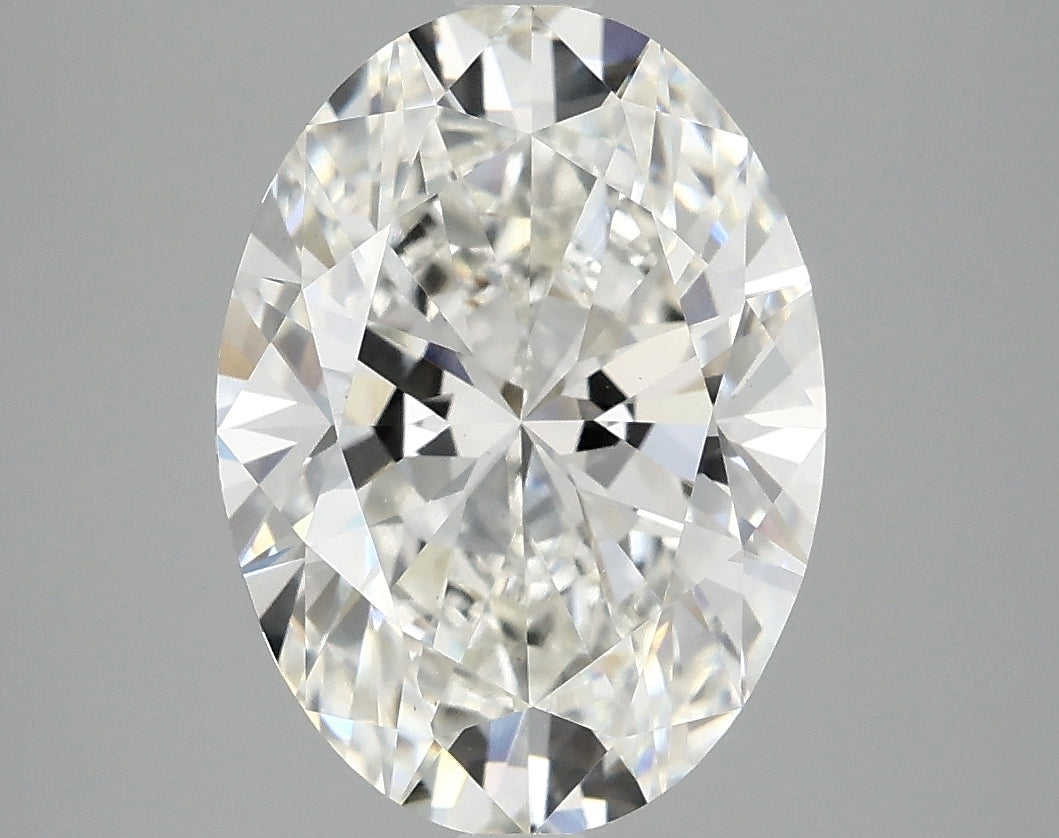 OROLEV Lab Grown Diamond Oval 4.04 Carats - Certification No.787648497