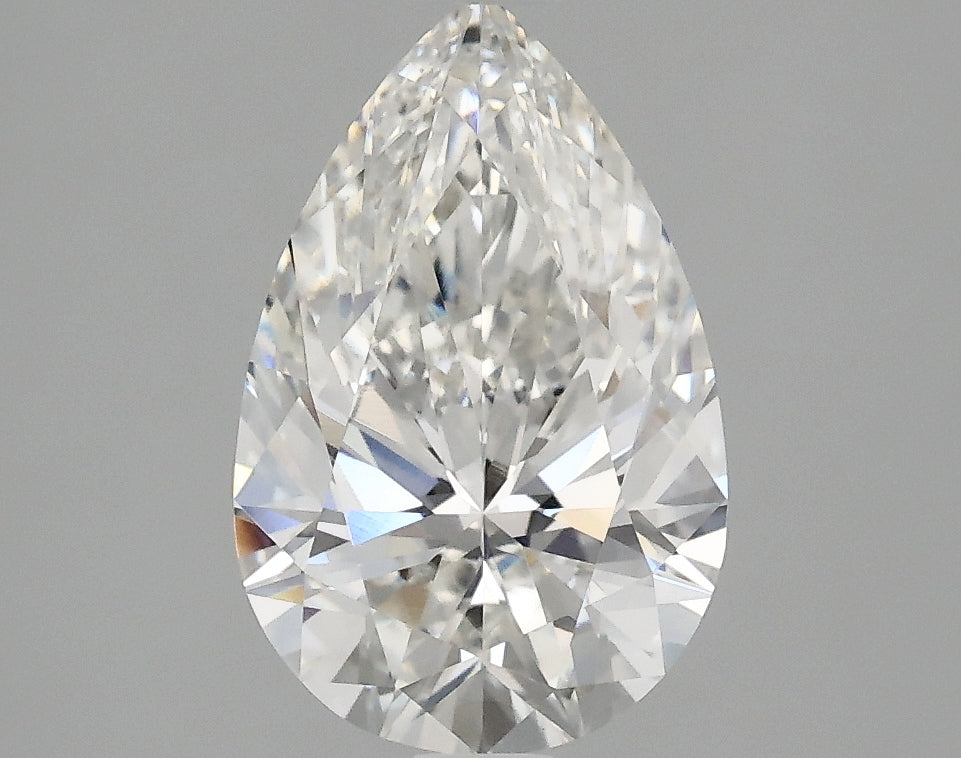 OROLEV Lab Grown Diamond Pear 2.1 Carats - Certification No.770614598