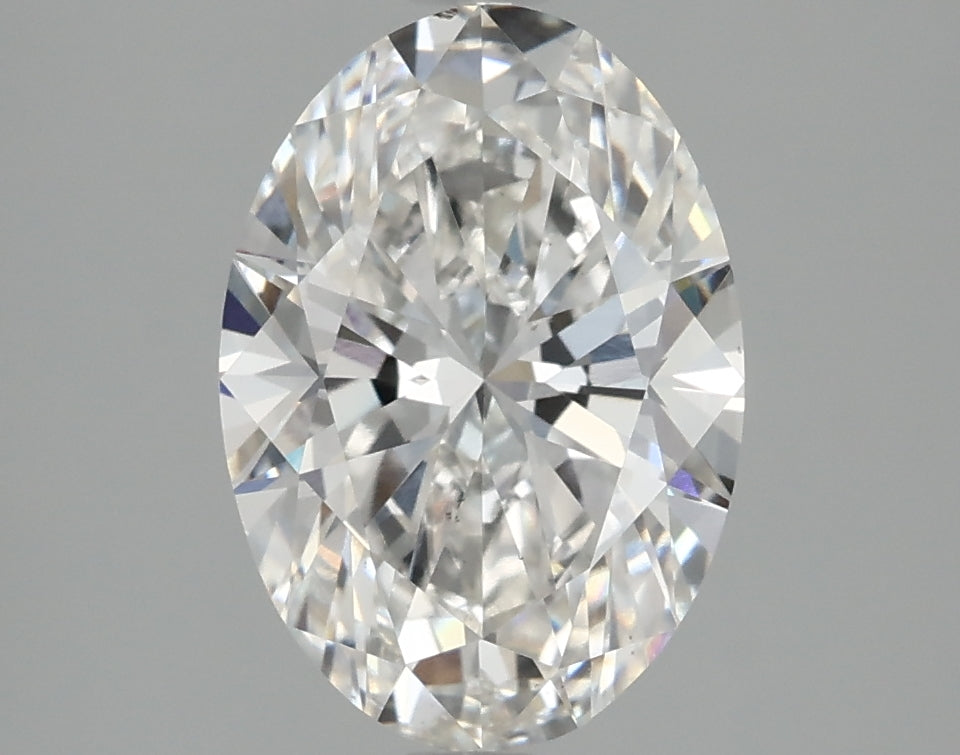 OROLEV Lab Grown Diamond Oval 2.52 Carats - Certification No.764637919