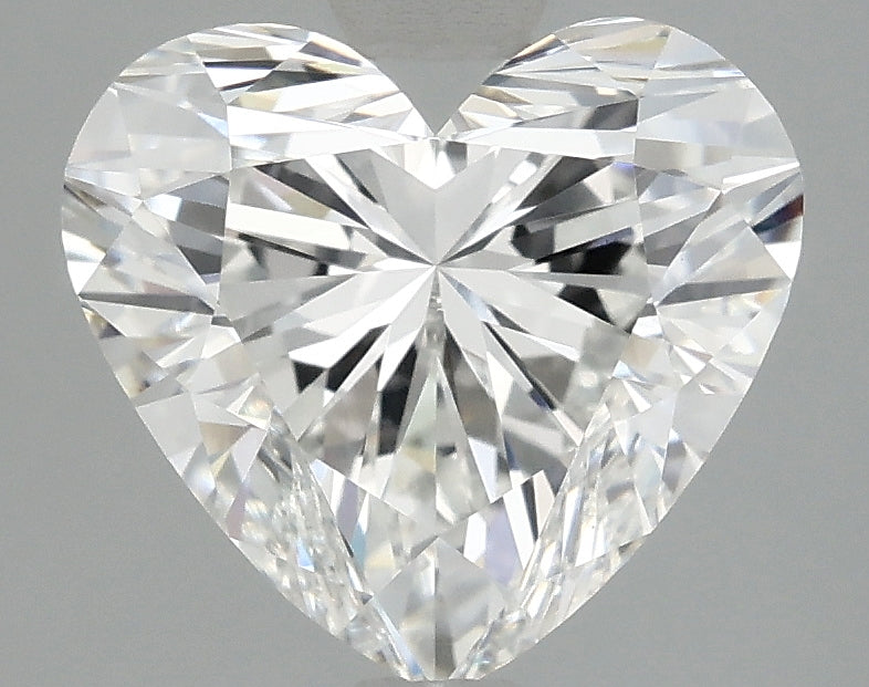 OROLEV Lab Grown Diamond Heart 3.03 Carats - Certification No.717508127