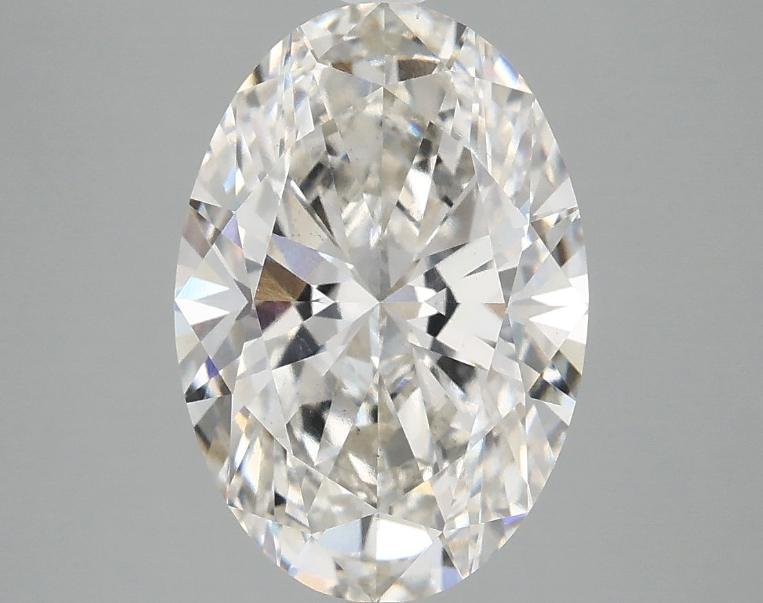 OROLEV Lab Grown Diamond Oval 4.05 Carats - Certification No.798621453