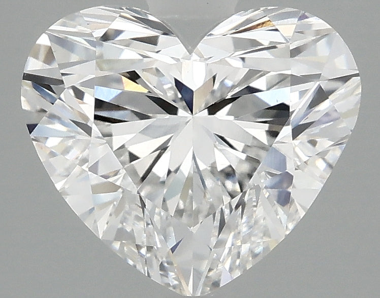 OROLEV Lab Grown Diamond Heart 2.96 Carats - Certification No.712564602