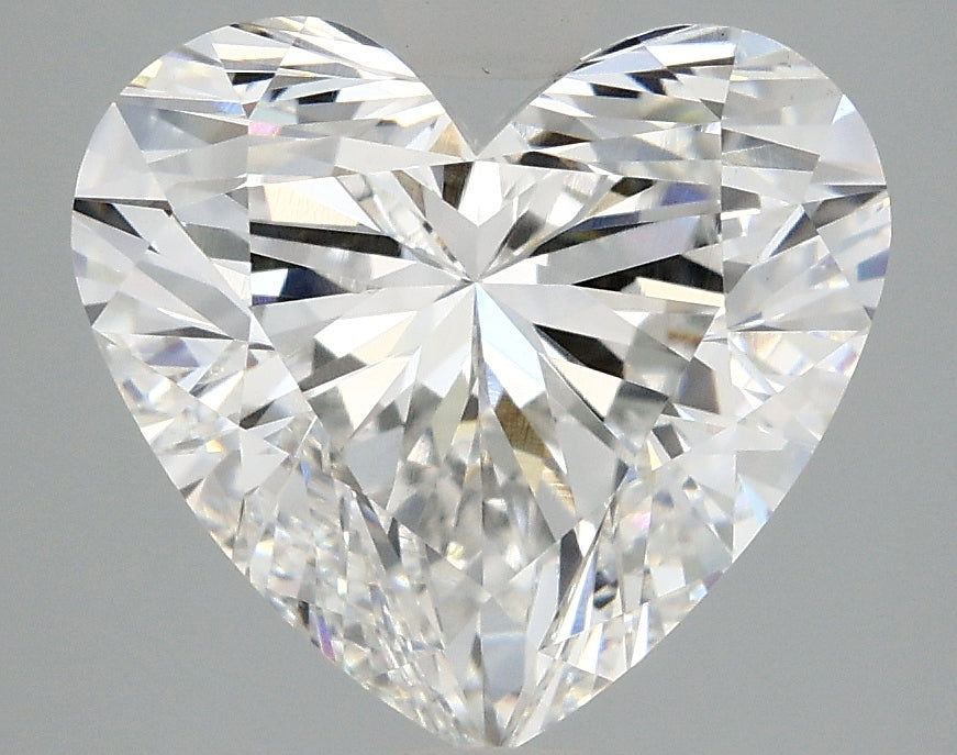 OROLEV Lab Grown Diamond Heart 4.09 Carats - Certification No.702561382