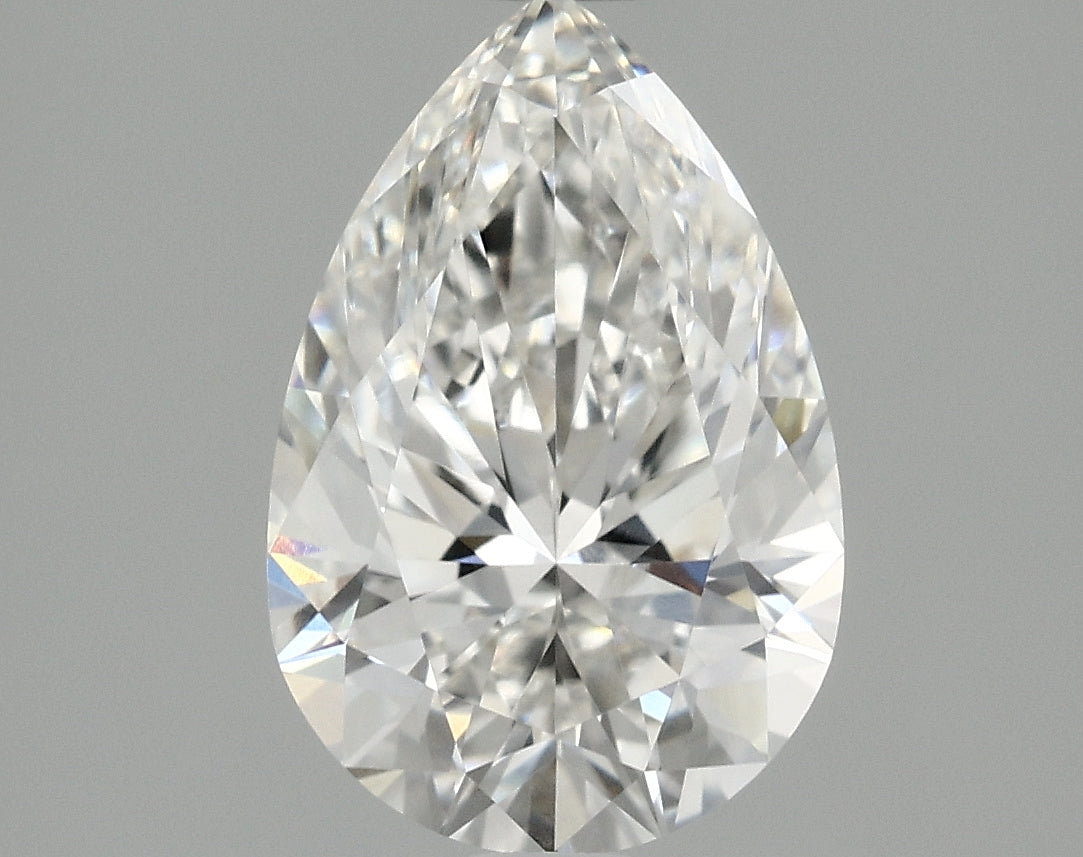 OROLEV Lab Grown Diamond Pear 1.6 Carats - Certification No.777614225
