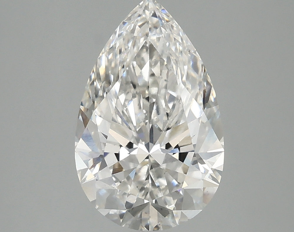 OROLEV Lab Grown Diamond Pear 2.53 Carats - Certification No.768612676