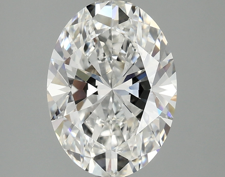 OROLEV Lab Grown Diamond Oval 2.59 Carats - Certification No.761502483