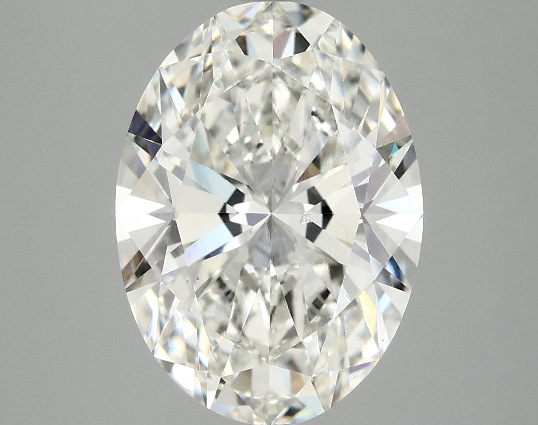 OROLEV Lab Grown Diamond Oval 4.06 Carats - Certification No.795612061