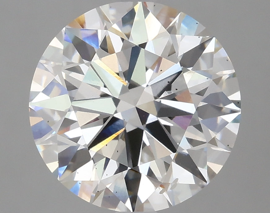 OROLEV Lab Grown Diamond Round Brilliant 4.09 Carats - Certification No.632444251
