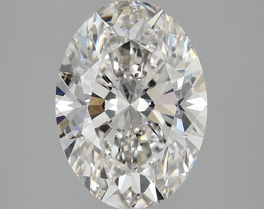 OROLEV Lab Grown Diamond Oval 2.57 Carats - Certification No.762542433