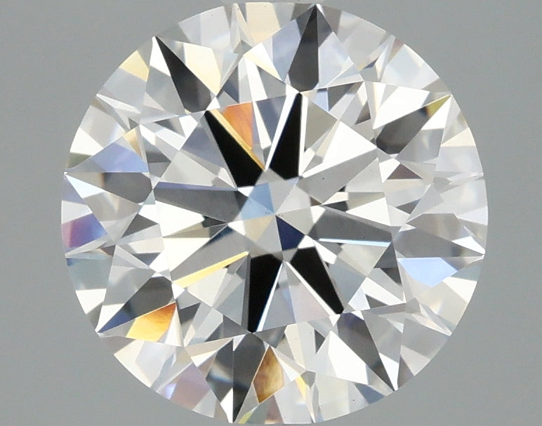 OROLEV Lab Grown Diamond Round Brilliant 2.86 Carats - Certification No.627443359