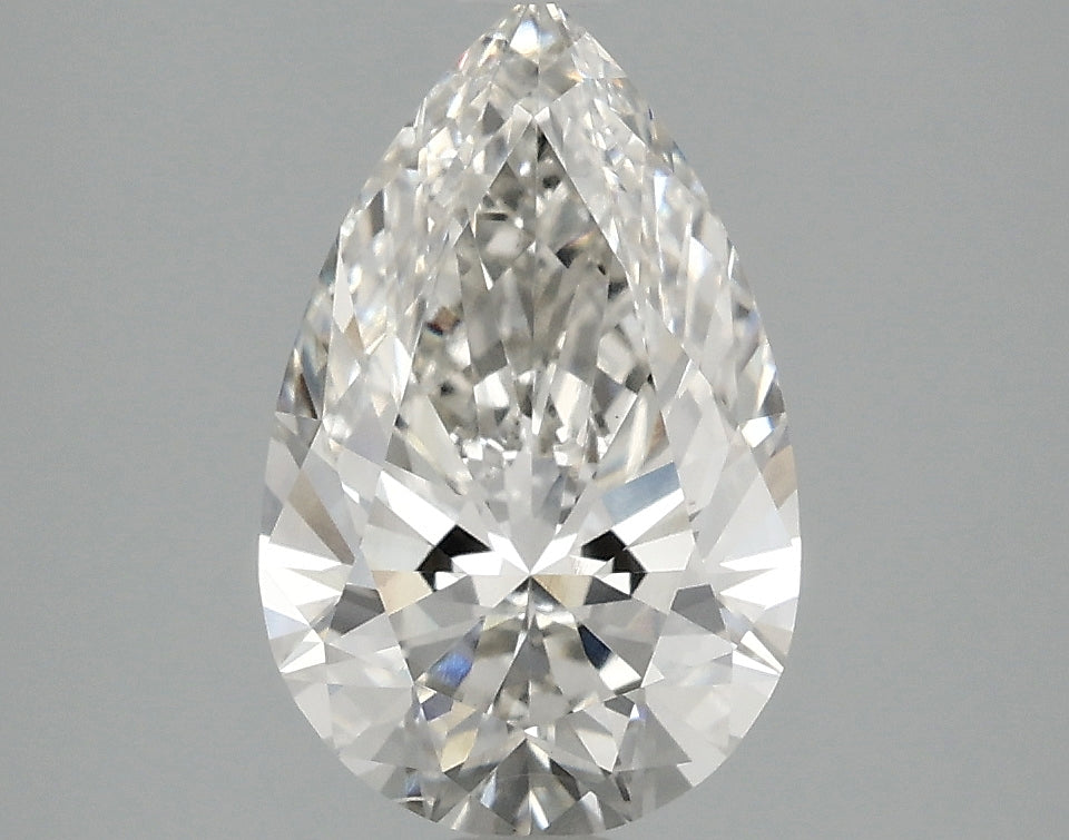 OROLEV Lab Grown Diamond Pear 2.1 Carats - Certification No.773636398