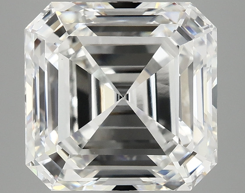 OROLEV Lab Grown Diamond Asscher 5.02 Carats - Certification No.772631390