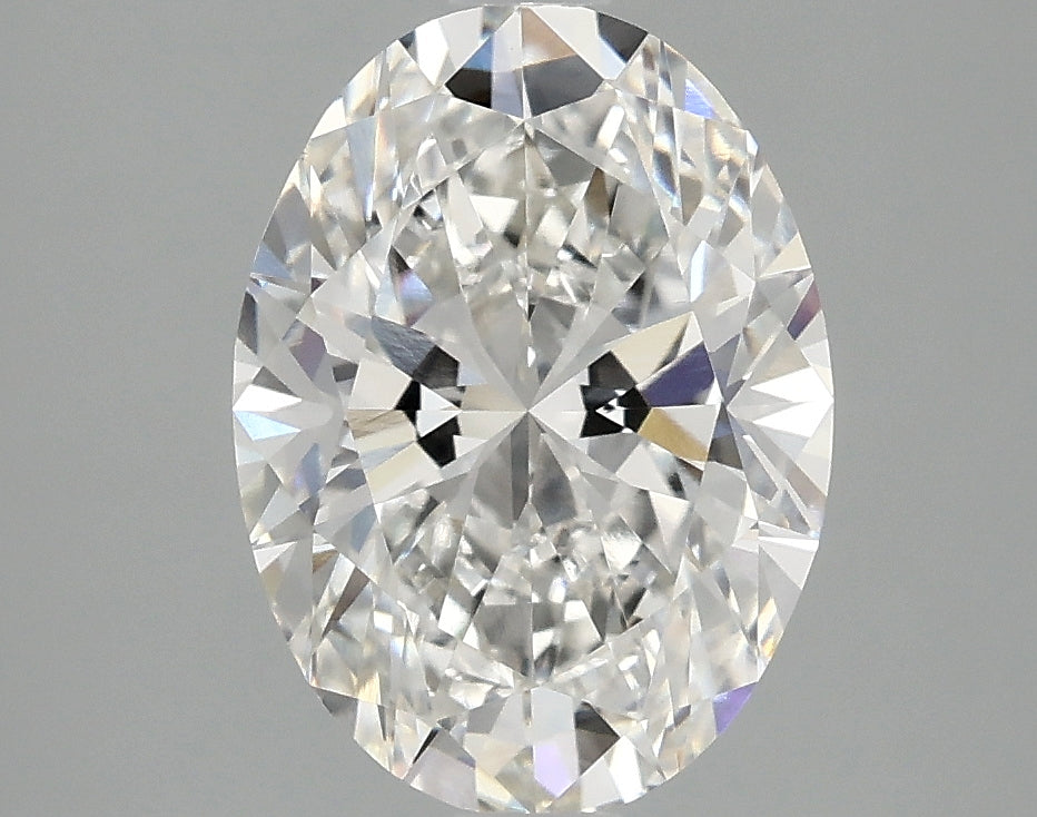 OROLEV Lab Grown Diamond Oval 2.56 Carats - Certification No.764643327