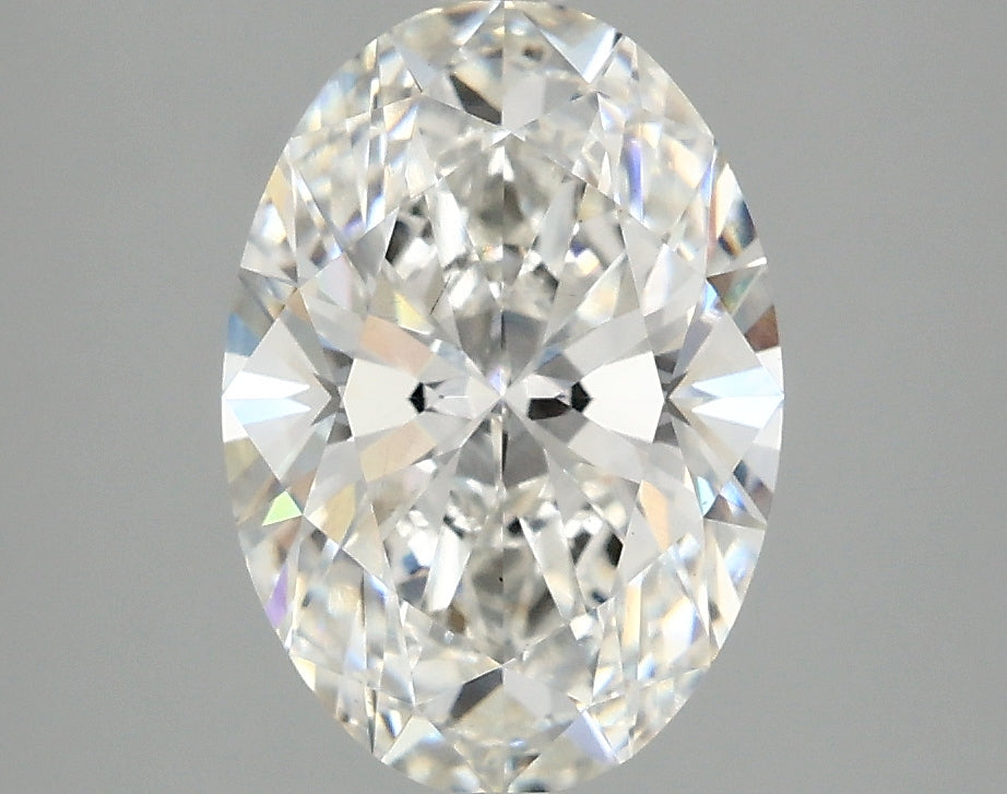 OROLEV Lab Grown Diamond Oval 2.53 Carats - Certification No.763654635