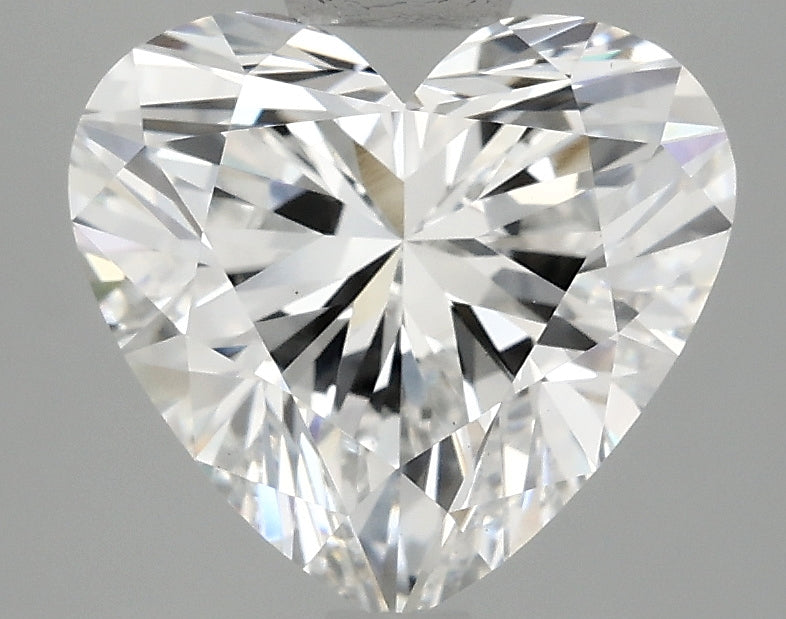 OROLEV Lab Grown Diamond Heart 3.1 Carats - Certification No.715542076