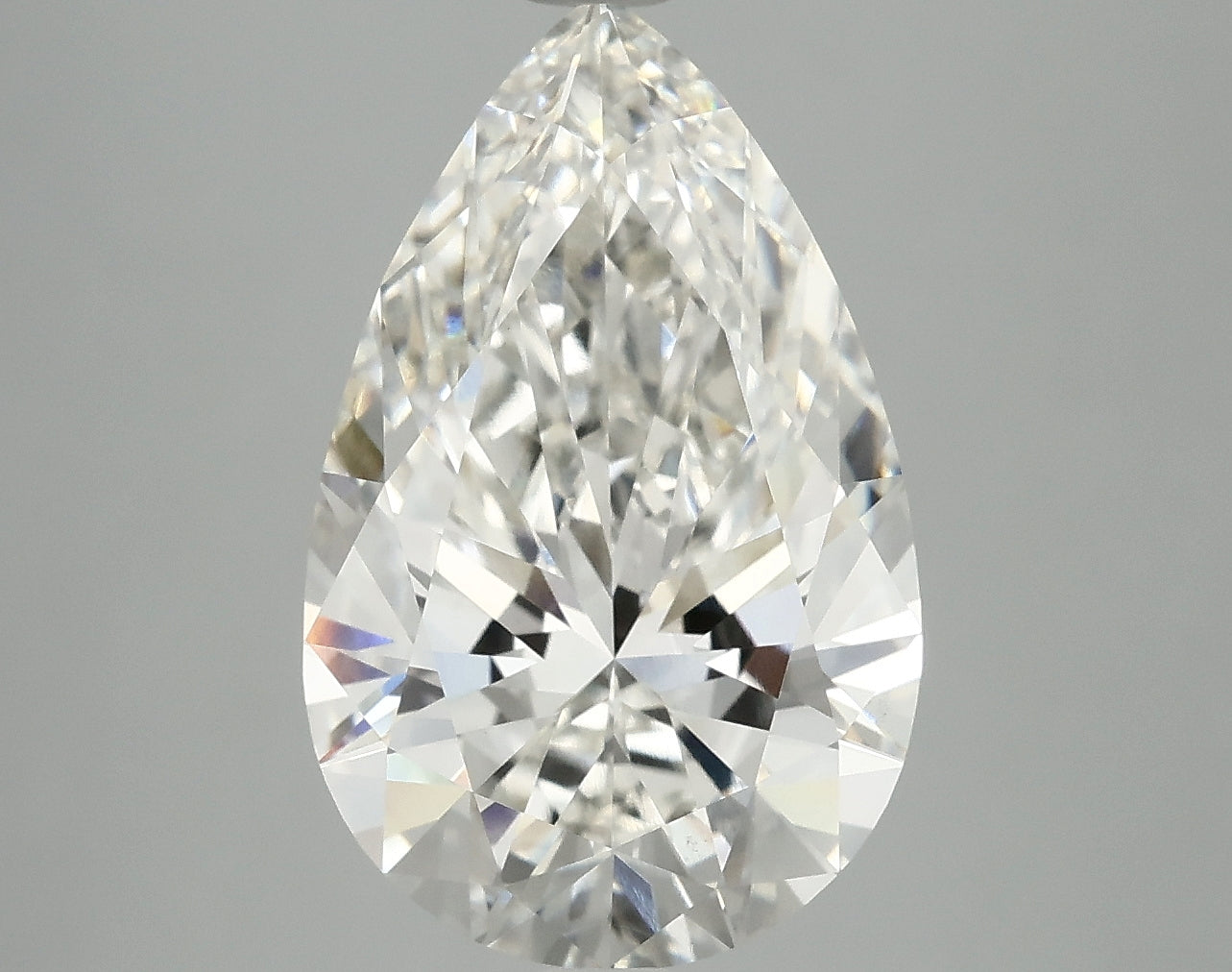 OROLEV Lab Grown Diamond Pear 5.06 Carats - Certification No.797692776