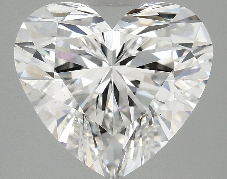 OROLEV Lab Grown Diamond Heart 3.1 Carats - Certification No.717501282