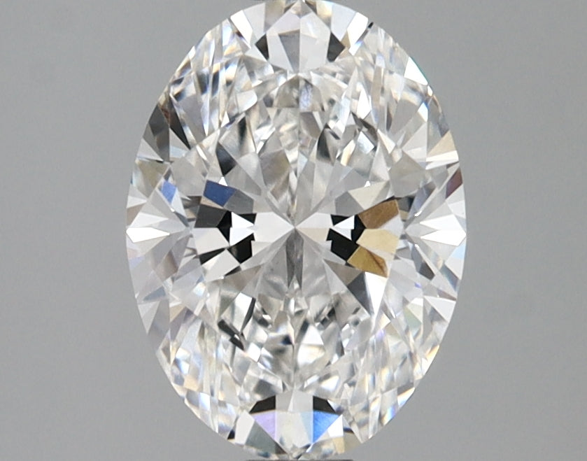 OROLEV Lab Grown Diamond Oval 1.59 Carats - Certification No.747595537