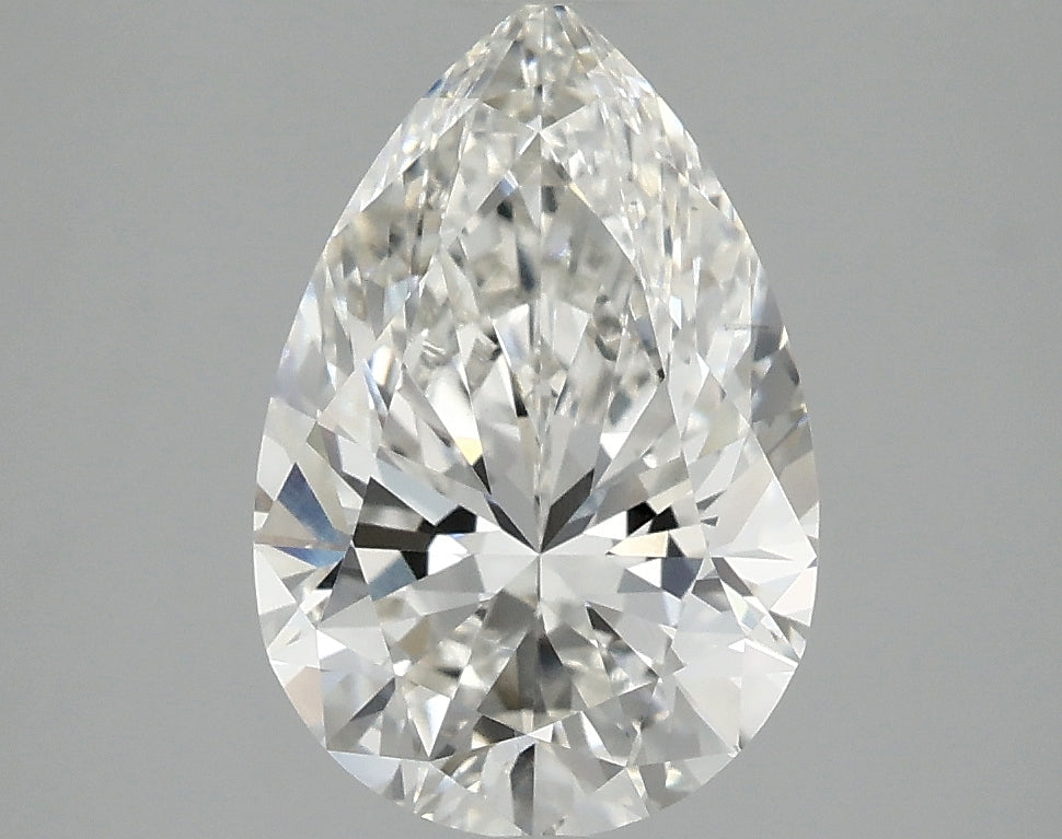OROLEV Lab Grown Diamond Pear 2.58 Carats - Certification No.771656045